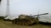 ტანკი T-55 რეზერვებისა და კონსერვაციის 1295-ე ცენტრალურ ბაზაზე. 2011 წელი.