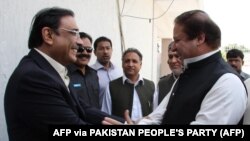 نواز شریف او آصف علي زرداري