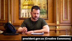 უკრაინის პრეზიდენტი ვოლოდიმირ ზელენსკი. კიევი, 14 მარტი, 2024.