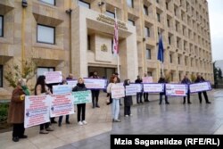 აქცია კანცელარიასთან, 2024 წლი 8 აპრილი
