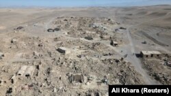 د هرات یوه زلزله ځپلې سیمه