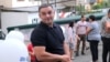 Nagorno-Karabakh - Mayor Davit Sargsian meets residents of Stepanakert, August 30, 2019.