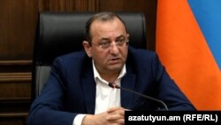 Депутат оппозиционной фракции «Айастан» Арцвик Минасян