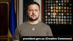 უკრაინის პრეზიდენტი ვოლოდიმირ ზელენსკი. კიევი, 7 აგვისტო, 2023.