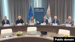 უკრაინის წინააღმდეგ რუსეთის აგრესიის გამოძიების საერთაშორისო ცენტრის (ICPA) სხდომა. 