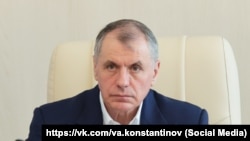 Спикер российского парламента Крыма Владимир Константинов 
