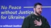 Президент Украины Владимир Зеленский представляет  «Формулу мира» (архив) 
