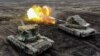Танки Т-80 российской группировки войск «Днепр» на Запорожском направлении, апрель 2024 года. Архивное фото