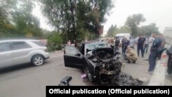 Чүй облусундагы кырсык болгон жер. 20-август, 2021-жыл. 