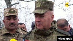 Командующий дислоцированным в Нагорном Карабахе российским миротворческим контингентом, генерал-майор Андрей Волков