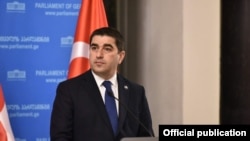 შალვა პაპუაშვილი, საქართველოს პარლამენტის თავმჯდომარე