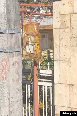 ცეცხლის სიმხურვალისგან დამდნარი ბუნებრივი აირის მრიცხველი