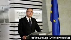 იუსტიციის მინისტრი რატი ბრეგაძე. 