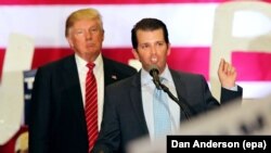 Ата-бала Трамптар өткөн жылкы шайлоо кампаниясы учурунда