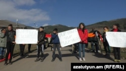 Жители Агарта И Ардви выступают против золотодобычи на территориях их общин, 1 декабря 2017 г․  