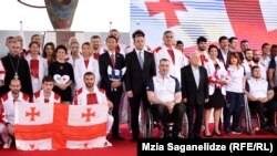 სპორტსმენების გაცილება "ტოკიო 2020"-ზე
