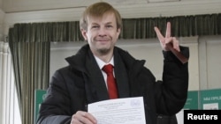 Евгений Урлашов, победивший кандидат