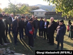 დავით თარხან-მოურავი და ირმა ინაშვილი. 2019 წ. პანკისის ხეობა