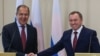 Кіраўнікі МЗС Расеі і Беларусі Сяргей Лаўроў і Ўладзімер Макей. Травень 2016 году. Ілюстрацыйнае фота. 