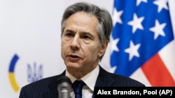 ენტონი ბლინკენი კიევში, 2022 წლის 19 იანვარი