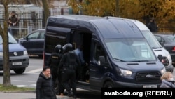 Ілюстрацыйнае фота. Затрыманьні ў Менску, лістапад 2020 году 