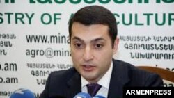 Заместитель министра сельского хозяйства Армении Армен Арутюнян (архив)