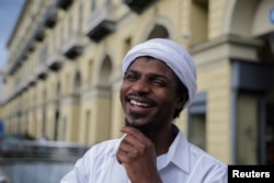 A 28 éves Naziru Usman Abubakar Nigériából menekült el