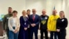 Українська делегація на зустрічі з європейськими чиновниками у Страсбурзі