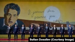 ЕАЭБ жыйынына келген өкмөт башчылар. Чолпон-Ата. Кыргызстан. 15.08.2025-жыл. 