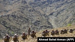 پنجشېر کې د طالبانو ضد د مقاومت جبهې یو شمېر جنګیالي