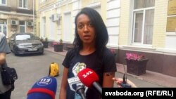 Актывістка Femen Анжаліна Дыяш