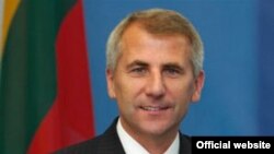 Министр иностранных дел Литвы Вигаудас Ушацкас