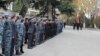 ფოტო არქივიდან: დე ფაქტო შსს-ს თანამშრომლები ცხინვალში