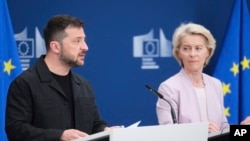 Владимир Зеленский и Урсула фон дер Ляйен