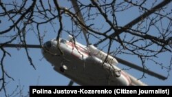 В лесу на окраине Смоленского аэропорта, 11 апреля 2010