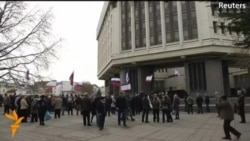Крым автоном аймагынын парламенти Орусияга кошулууну жактайт