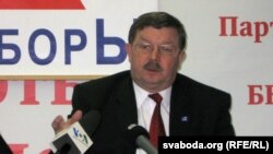 Сяргей Калякін, лідэр партыі «Справядлівы сьвет»