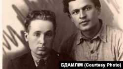 Кузьма Чорны і Адам Бабарэка. Ліпень 1925 г. 