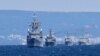 Снимката е от учение на Военноморските сили край Варна.