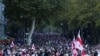 დრონის მეშვეობით 4 ოქტომბრის საპროტესტო აქციის გადაღება შეუძლებელი გახდა მედიის უმრავლესობისთვის.