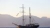 Global Sumud Flotilla boats off Crete island, Greece, heading to Gaza