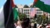تظاهرات حامیان غزه واشینگتن دی‌سی، ۱۲ مهر
