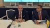 Кірыл Руды і Прадстаўнік ПРААН у Беларусі Санака Самарасінха