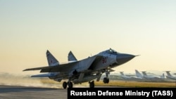 რუსული MiG-31 „კინჟალით“. სირია, 2021. 
