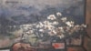 Оскар Рабин. «Скрипка и ромашки». 1971 год. <a href = "http://www.museum.ru/N34733" target=_blank> Источник изображения сайт Museum.ru</a>.