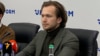 Іван Краўцоў на прэс-канфэрэнцыі ў Кіеве