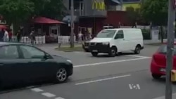 Қарулы шабуыл сәтінен видео