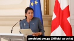 სალომე ზურაბიშვილი, საქართველოს პრეზიდენტი.