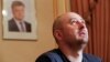 Аркадзь Бабчанка падчас інтэрвію заходнім журналістам.