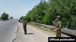 На таджикско-кыргызской границе. 30 апреля 2021